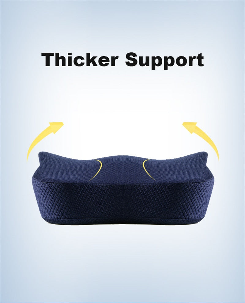 Memory Foam Seat Cushion Orthopedic Pillow Office Chair Cushion Support