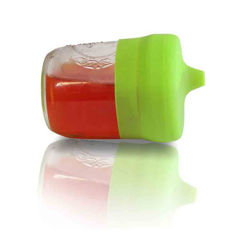 Kids Baby Cup cover Healthy Sprouts Reuseable Silicone Stretchable Leakproof Sippy Lid Safety Make Any Sippy Free Bottle Feeding