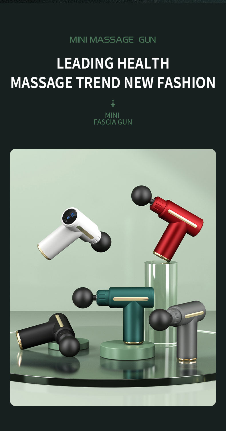 Massage Gun with 8 Heads for Body, Muscle and Tissue Relaxation