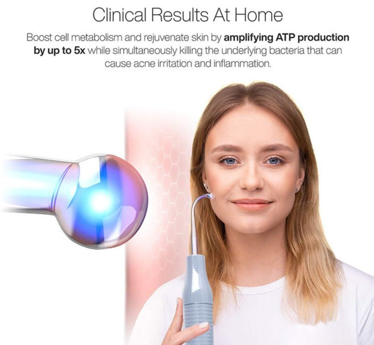 High Frequency Facial Machine Electrotherapy Pro Skin Treatment Wand Glass FUSION (Neon + Argon Wands)