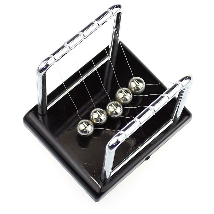 Children Metal Balance Ball Toy Desk Newton Physics Pendulum Educational Kids Toys