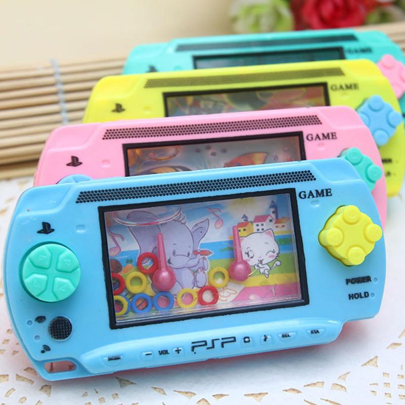 Cultivate Kid Thinking Ability Toys Water Ring Child Handheld Game Machine Parent-Child Interactive Retro Game Toys Kids Game