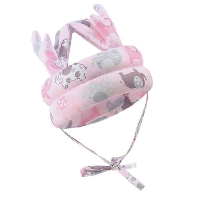 Baby Toddler Cap Anti-collision Protective Hat Baby Safety Helmet Soft Comfortable Head Security & Protection - Adjustab