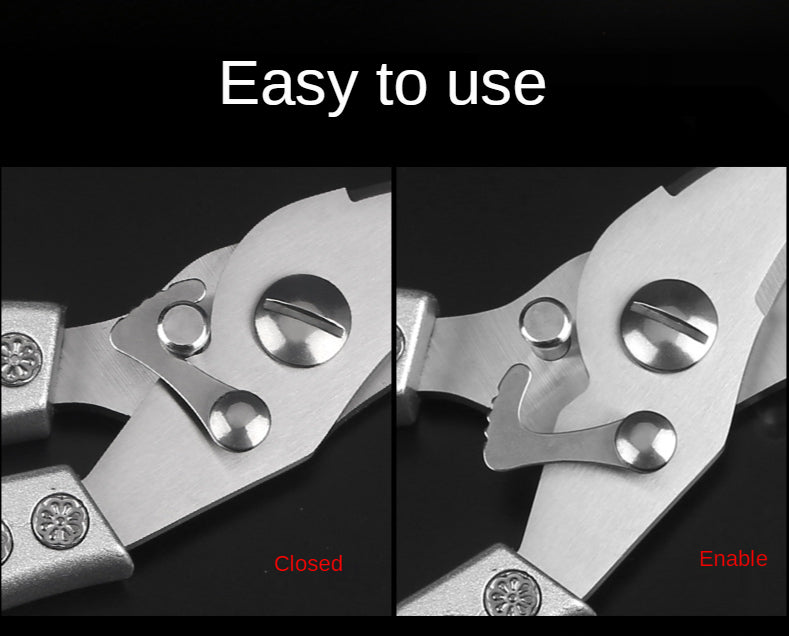 Kitchen Powerful Chicken Bone Scissors Chicken Duck Fish Cutter Shears Stainless Steel Scissors Scale Clean Cook Scissors Knife