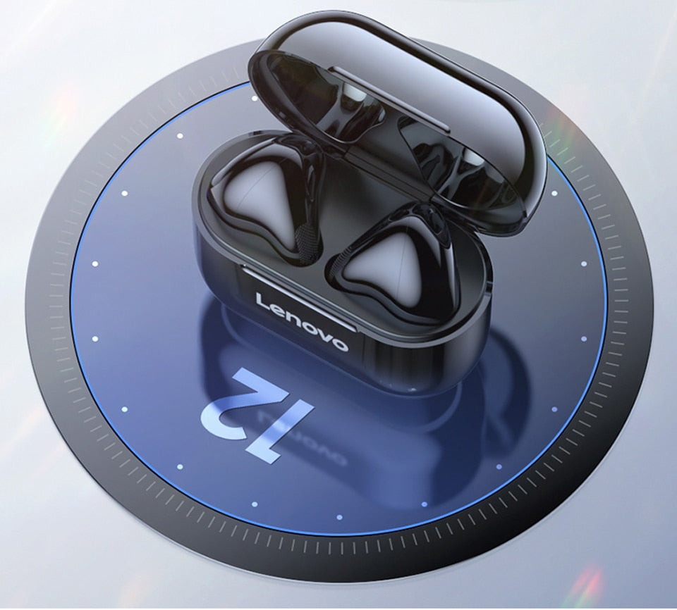 Lenovo Wireless Earphone Bluetooth 5.0, Dual Stereo, Noise Reduction