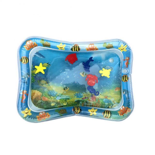 Baby Water Mat Inflatable Cushion Infant Toddler Water Play Mat Safety Cushion Ice Mat Early Education Developing Children Toy
