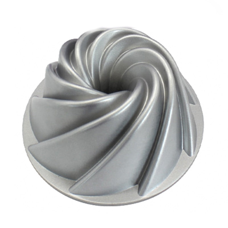 Aluminum Cake Mold Cake And Mousse Baking Tool Double Sided Gauze Cake Mold Tool Cake Pan Non Stick Shaped Tube Pan For Kitchen