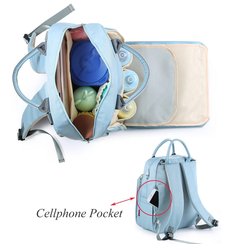 Diaper Bag Backpack for Moms Waterproof Stroller Baby Bag Large Capacity Outdoor Travel Maternity Nappy Bags for Baby Care