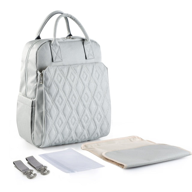 Diaper Bag Backpack for Moms Waterproof Stroller Baby Bag Large Capacity Outdoor Travel Maternity Nappy Bags for Baby Care