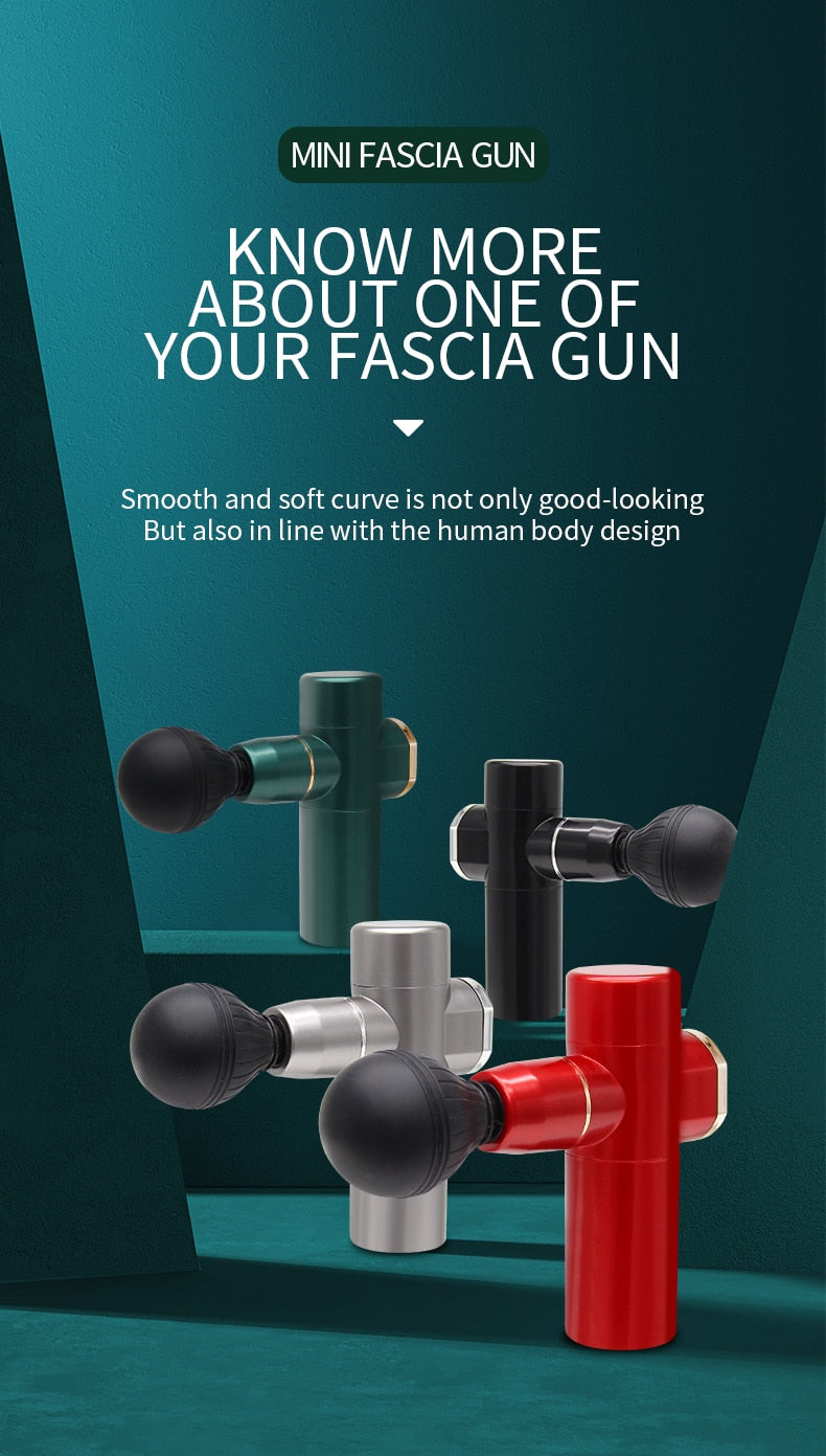 Mini Massage Gun, Deep Tissue Massager Therapy, Pain Relief