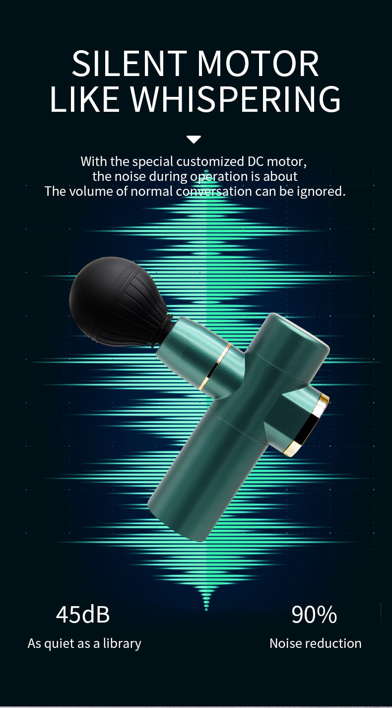 Mini Massage Gun, Deep Tissue Massager Therapy, Pain Relief