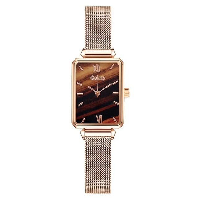 Gaiety Branded Women Square Quartz Fashion Watches