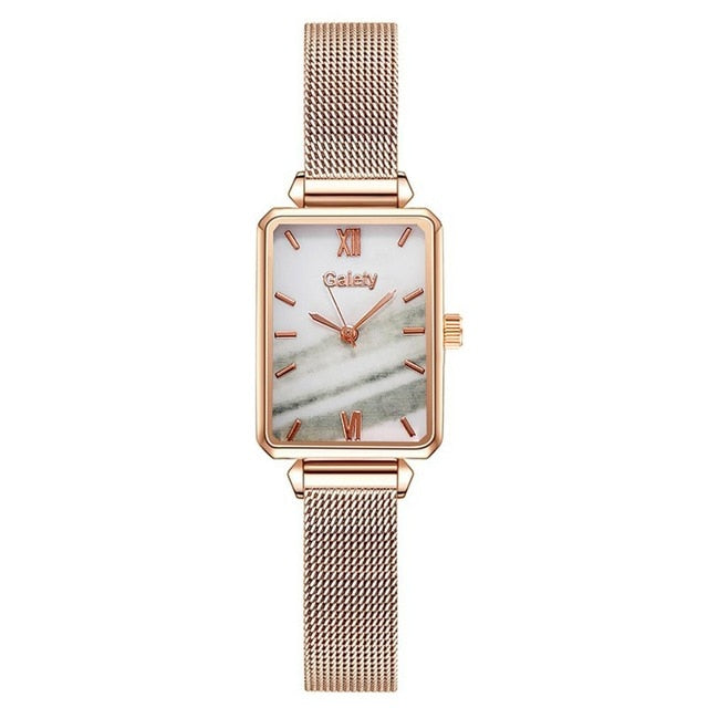 Gaiety Branded Women Square Quartz Fashion Watches