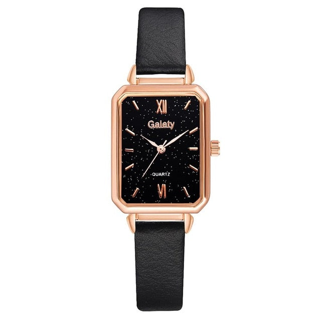 Gaiety Branded Women Square Quartz Fashion Watches