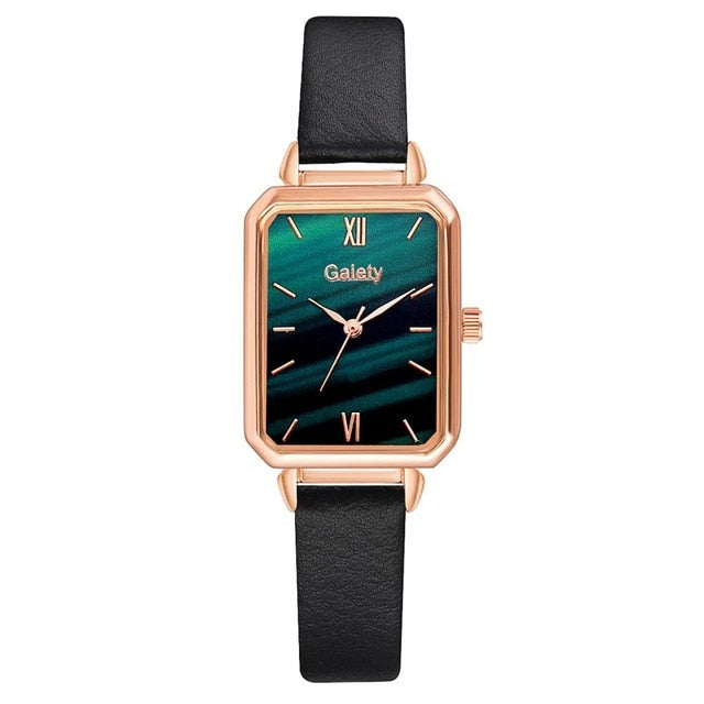 Gaiety Branded Women Square Quartz Fashion Watches
