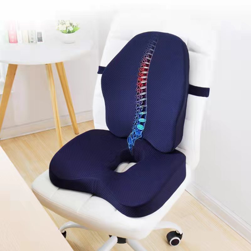 Memory Foam Seat Cushion Orthopedic Pillow Office Chair Cushion Support