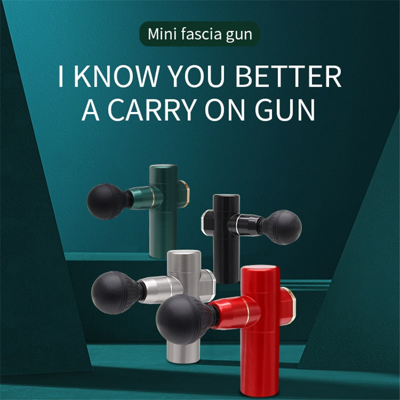 Mini Massage Gun, Deep Tissue Massager Therapy, Pain Relief