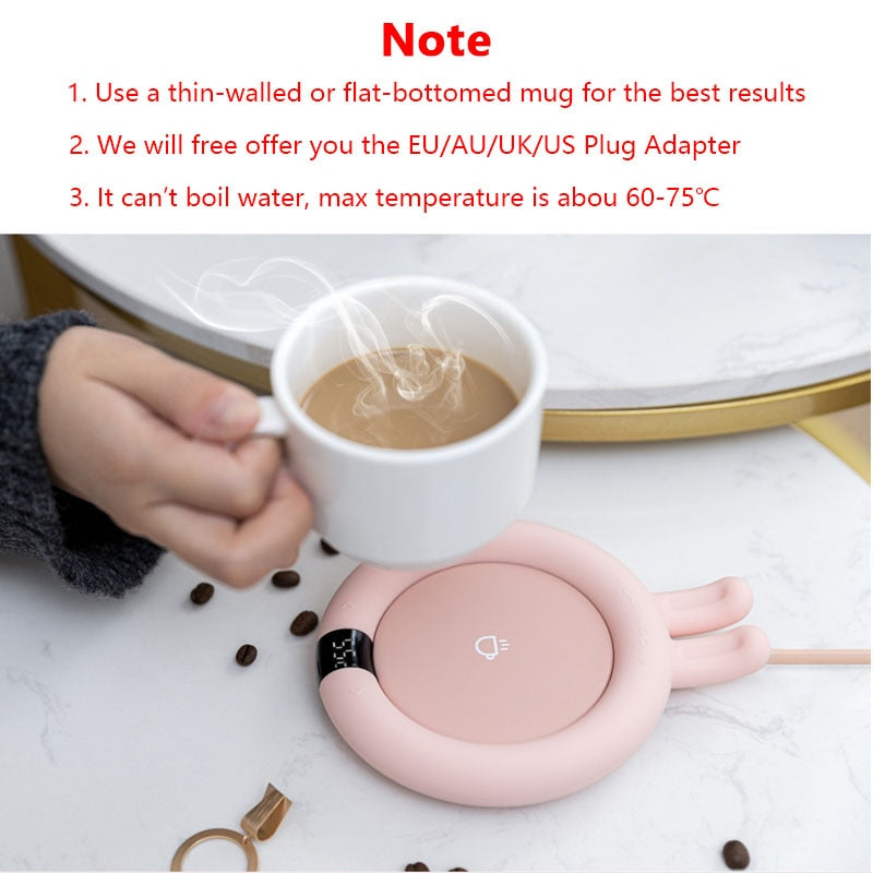 Coffee Mug Warmer for Home Office Desk Use Electric Beverage Cup Warmer