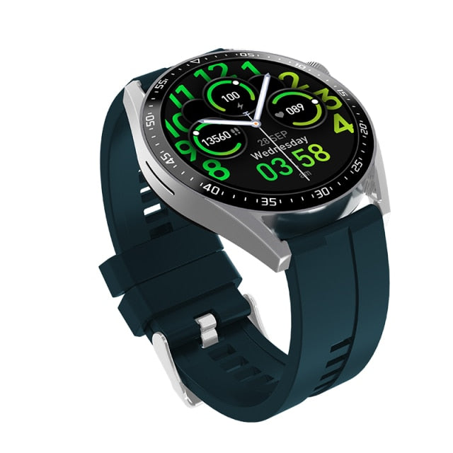 Men Smart Watch HW28 NFC Voice Assistant, Bluetooth Call, Android/iOS