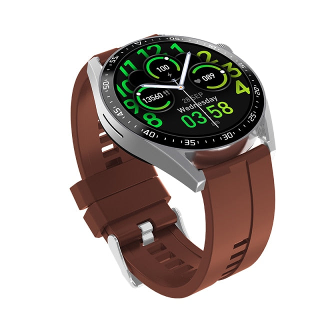 Men Smart Watch HW28 NFC Voice Assistant, Bluetooth Call, Android/iOS