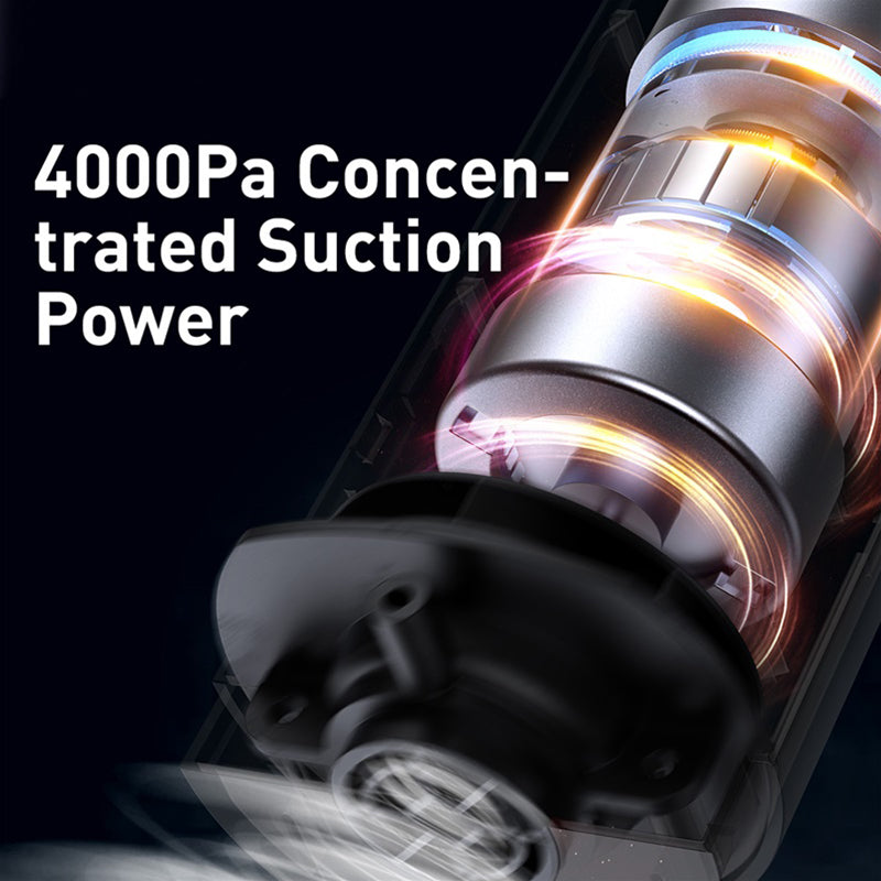 Baseus A1 Car Vacuum Cleaner 4000Pa Car Home Cleaning